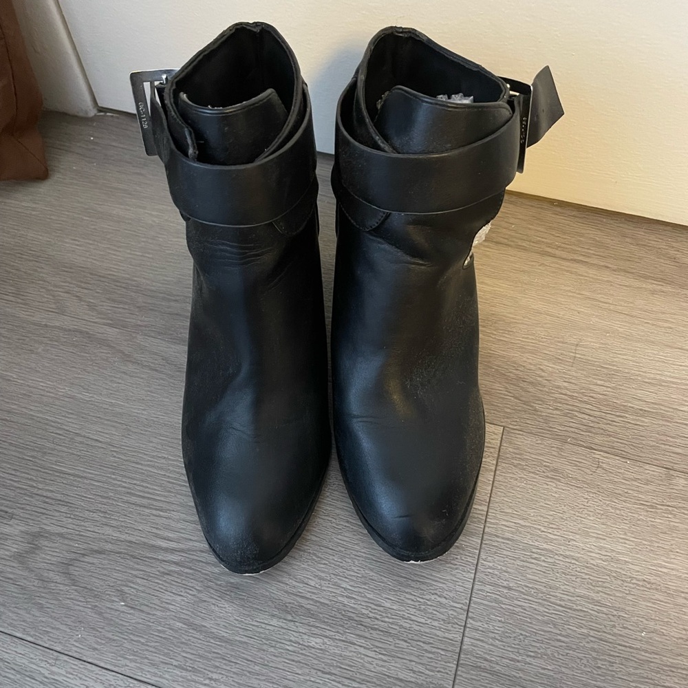 ASOS chelsea heels boots